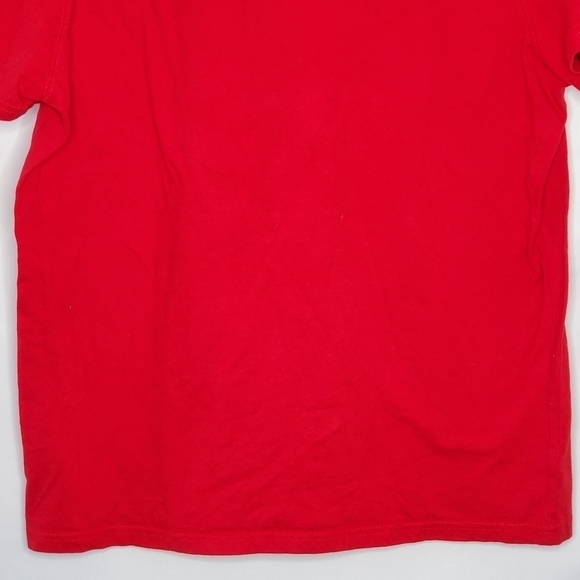 No Fear Skull Graphic Spell Out Tee Shirt XL Red Short Sleeve Cotton Top Y2K - Picture 6 of 11